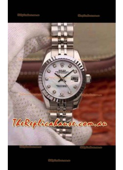 Rolex Datejust Ladies 28MM Cal.3135 Movement Swiss Replica in 904L Steel Casing