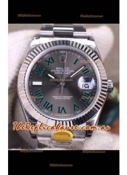 Rolex Datejust Wimbledon Cal.3235 Movement Swiss Watch - Ultimate 904L Steel 41MM