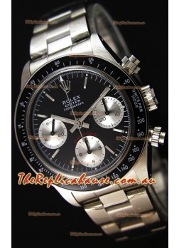 Rolex Daytona Vintage REF 6264 Swiss Replica Watch - 904L Steel Watch 