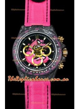 Rolex Daytona CHRONUSART Forged Cabon Casing 1:1 Mirror Replica Multicolored Dial