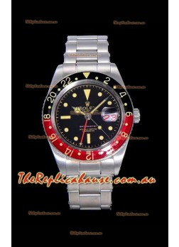 Rolex GMT Master 16710 COKE Vintage Edition Swiss Replica Timepiece 