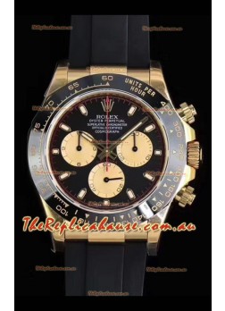 Rolex Daytona 116508 Yellow Gold Original Cal.4130 Movement - 1:1 Mirror 904L Steel Timepiece