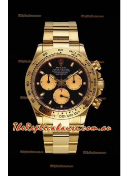 Rolex Daytona 116508 Yellow Gold Original Cal.4130 Movement - 1:1 Mirror 904L Steel Timepiece