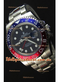 Rolex GMT Masters Japanese Replica Movement Watch in Oyster Strap