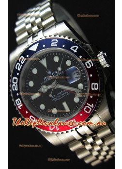 Rolex GMT Masters Japanese Replica Movement Watch in Jubilee Strap