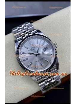 Rolex Datejust Cal.3235 Movement 1:1 Mirror Replica 904L Steel 36MM - Steel Dial