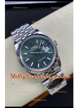 Rolex Datejust Cal.3235 Movement 1:1 Mirror Replica 904L Steel 36MM - Green Dial