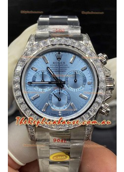 Rolex Cosmograph Daytona M116506-0002 ICE BLUE Dial Original Cal.4130 Movement - Ultimate 904L Steel Watch