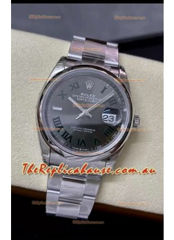 Rolex Datejust "Wimbledon" Cal.3235 Movement Swiss Watch - Ultimate 904L Steel 36MM