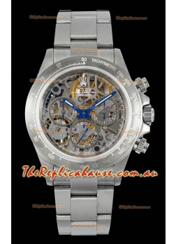Rolex Daytona Super Clone "Artisans De Genève - Glacier" Edition Stainless Steel Watch 