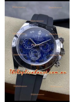 Rolex Cosmograph Daytona Blue Sodalite Dial Original Cal.4130 Movement - 904L Steel Watch