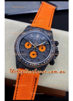 Rolex Daytona DiW Orange Carbon Edition Watch - Forged Cabon Casing 1:1 Mirror Replica