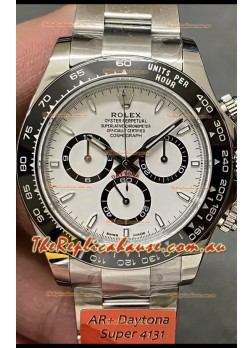 Rolex Cosmograph Daytona M126500LN White Dial Original Cal.4131 Movement - 904L Steel Watch