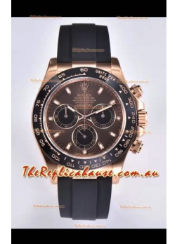 Rolex Cosmograph Daytona M116515 Rose Gold Original Cal.4130 Movement - 904L Steel Watch