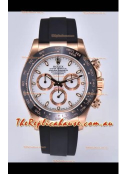 Rolex Cosmograph Daytona M116515 Rose Gold Original Cal.4130 Movement - 904L Steel Watch