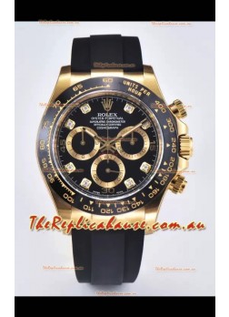 Rolex Cosmograph Daytona M116518LN Yellow Gold Original Cal.4130 Movement - 904L Steel Watch