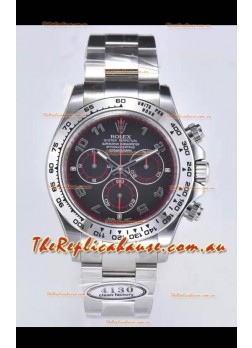 Rolex Cosmograph Daytona M116519 Original Cal.4130 Movement - 904L Steel Watch Black Dial