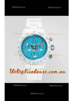 Rolex Daytona AET Remould Blue Dial Full Ceramic Strap Watch in Cal.4130 Movement