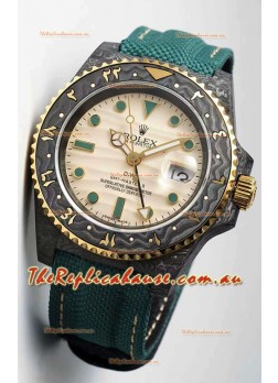 Rolex GMT Masters II DiW Arabic Two Tone  Edition Swiss 1:1 Mirror Replica