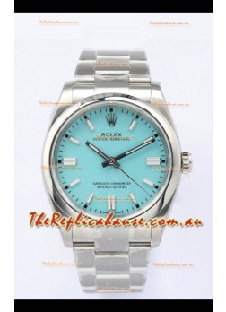 Rolex Oyster Perpetual REF#126000 36MM Swiss Movement Swiss Replica Blue Dial 904L Steel 1:1 Mirror Replica Watch