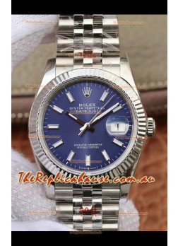 Rolex Datejust 36MM ETA-3135 Movement Swiss Replica in 904L Steel in White Roman Dial 