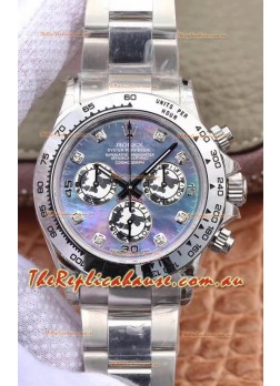 Rolex Cosmograph Daytona 116598 904L Stainless Steel 1:1 Mirror Cal.4130 Movement Watch