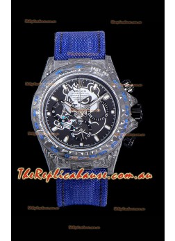 Rolex Daytona DiW Edition PANDA Edition Forged Cabon Casing 1:1 Mirror Replica