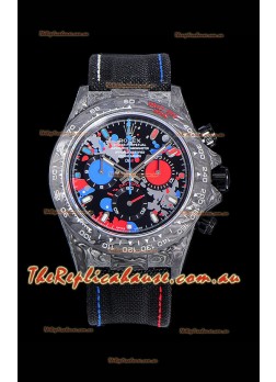 Rolex Daytona DiW Edition Multicolored Dial Edition Forged Cabon Casing 1:1 Mirror Replica