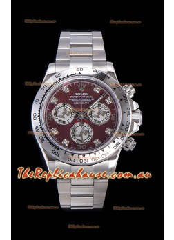 Rolex Daytona Stainless Steel Watch with Original Cal.4130 Movement - 1:1 Mirror 904L Steel Watch
