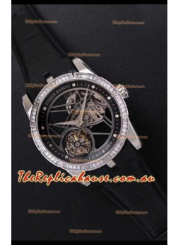 Roger Dubuis Excalibur Spider Flying Tourbillon Skeleton Titanium Casing 1:1 Mirror Swiss Watch