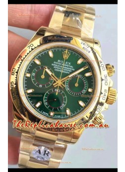 Rolex Cosmograph Daytona 116508 Yellow Gold Original Cal.4130 Movement - Improved Ultimate 904L Steel Watch