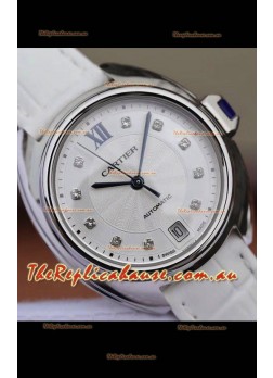 Cle De Cartier Automatic Swiss Replica Watch in Steel Casing - 35MM