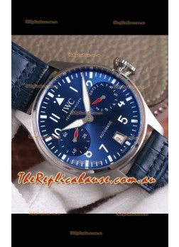 IWC Big Pilot Power Reserve Edition Swiss Replica Watch in Blue Dial 1:1 Mirror Quality