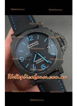Panerai Luminor Marina Carbotech PAM1661 Edition 1:1 Mirror Swiss Replica Watch in Carbon Casing