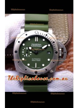 Panerai Luminor Submersible Verde Militare PAM1055 Swiss Replica Watch 42MM