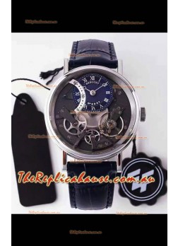 Breguet Tradition 7057BR/R9/9W6 Steel Casing Dual Tourbillon Swiss Replica Watch
