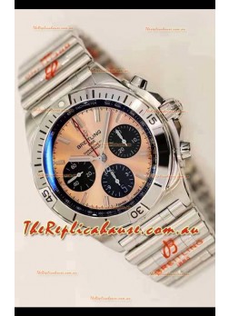 Breitling Chronomat B01 42 Edition Swiss 904L Steel Casing Copper Dial 1:1 Mirror Replica Watch