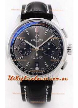 Breitling Premier B01 Chronograph 42 Edition Watch 1:1 Mirror Quality in Grey Dial 