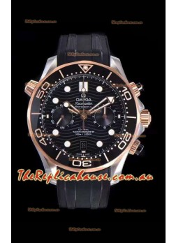 Omega Seamaster Co-Axial Master Chronometer Chronograph Rose Gold 44MM 1:1 Mirror Replica