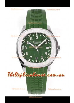 Patek Philippe Aquanaut 5168G-010 Swiss Replica Watch Green Dial - 1:1 Mirror Edition