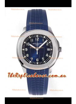 Patek Philippe Aquanaut 5168G Swiss Replica Watch Blue Dial - 1:1 Mirror Edition