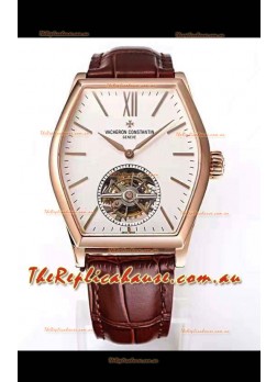 Vacheron Constantin Malte Tourbillon 1:1 Mirror Quality Rose Gold Swiss Replica Watch 