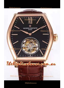 Vacheron Constantin Malte Tourbillon 1:1 Mirror Quality Rose Gold Swiss Replica Watch 