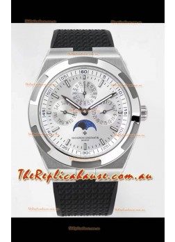 Vacheron Constantin Overseas Perpetual Calendar Ultra-Thin Steel Dial Steel Casing Replica