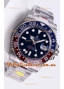 Rolex GMT Masters II 126719BLRO Pepsi Bezel Cal.3285 Movement Swiss Replica - Ultimate 904L Steel Watch
