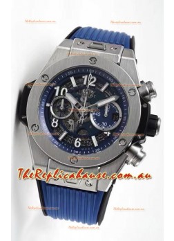 Hublot Big Bang Unico Titanium Blue 1:1 Mirror Edition Swiss Replica Watch
