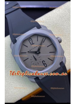 Bvlgari Octo Finissmo Edition 1:1 Mirror Replica Sandblasted Ceramic Casing