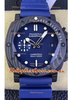 Panerai Luminor Submersible PAM01232 Carbon Casing Swiss 1:1 Mirror Replica Watch