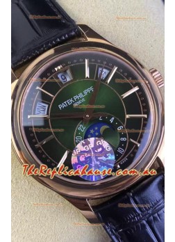 Patek Philippe 5205R-011 Complications MoonPhase 1:1 Mirror Swiss Replica Watch