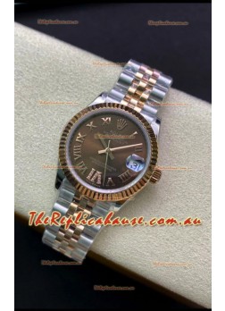 Rolex Datejust 278271 31MM Swiss Replica in 904L Steel in Brown Dial - 1:1 Mirror Replica
